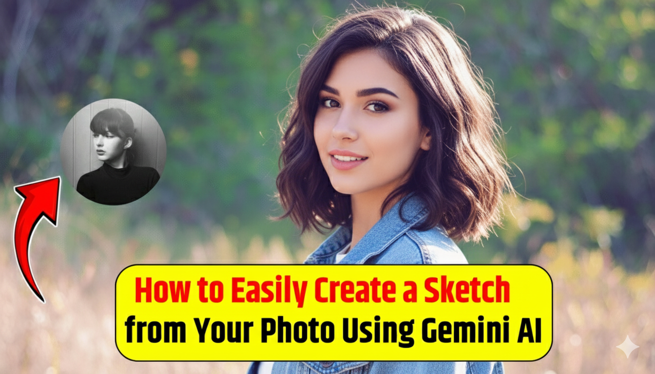 Gemini AI How to Easily Create a Sketch from Your Photo Using Gemini AI